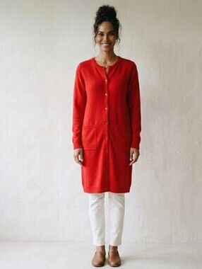 Stefanel | Long Wool Blend Cardigan
